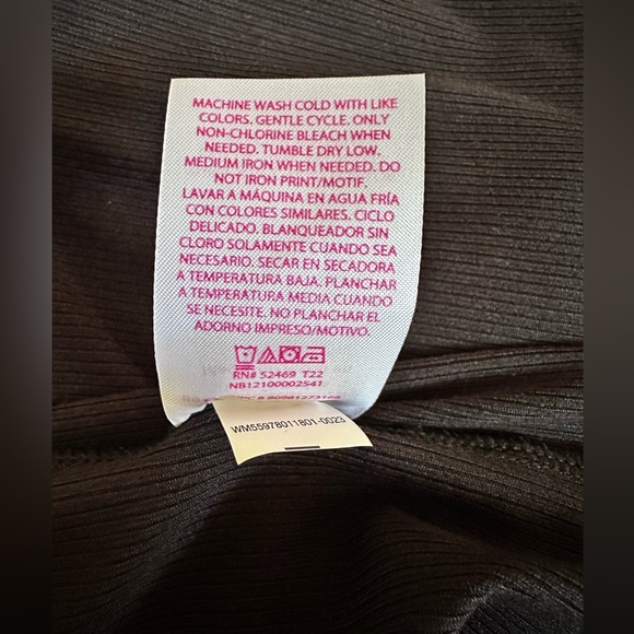 NWT NOBO Women’s Black Tank Top Sleeveless Stretch Size XL - Picture 7 of 8